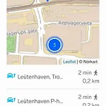 Romslig Studioleilighet Med Utsikt Over Kongensgate Apartman *