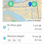 Romslig Studioleilighet Med Utsikt Over Kongensgate *