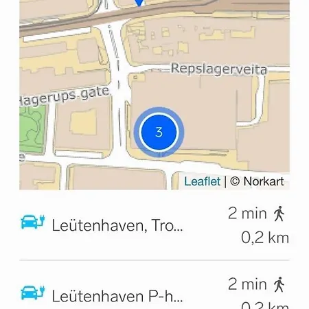 Romslig Studioleilighet Med Utsikt Over Kongensgate Appartement *